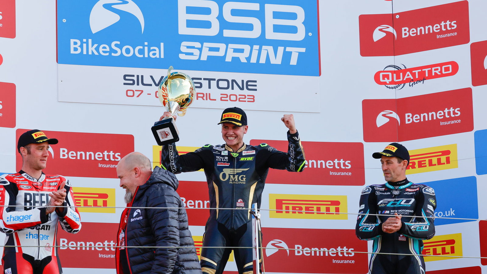 Ryde Podium Bridewell, Brookes, Silverstone 2023 Race One